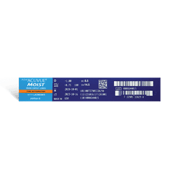 1-DAY ACUVUE MOIST for ASTIGMATISM 90pk