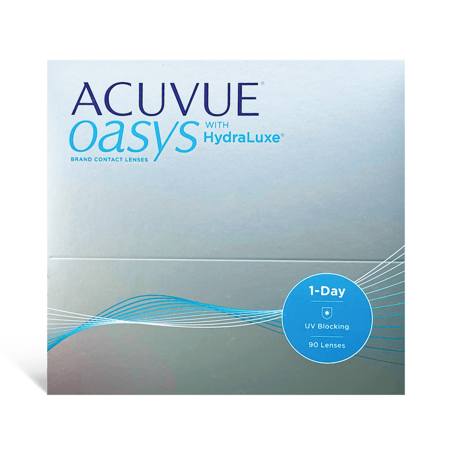 ACUVUE OASYS 1-Day with HydraLuxe 90pk
