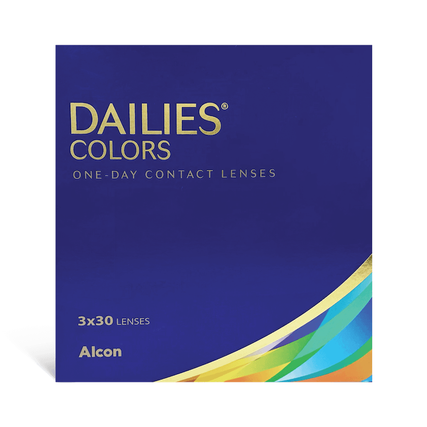 DAILIES COLORS 90pk