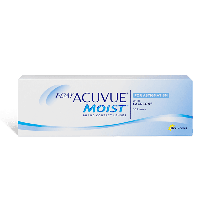 1-DAY ACUVUE MOIST for ASTIGMATISM 30pk