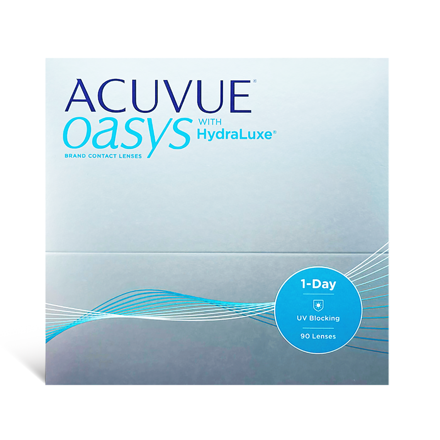 ACUVUE OASYS 1-Day with HydraLuxe 90pk - Contact Lenses from